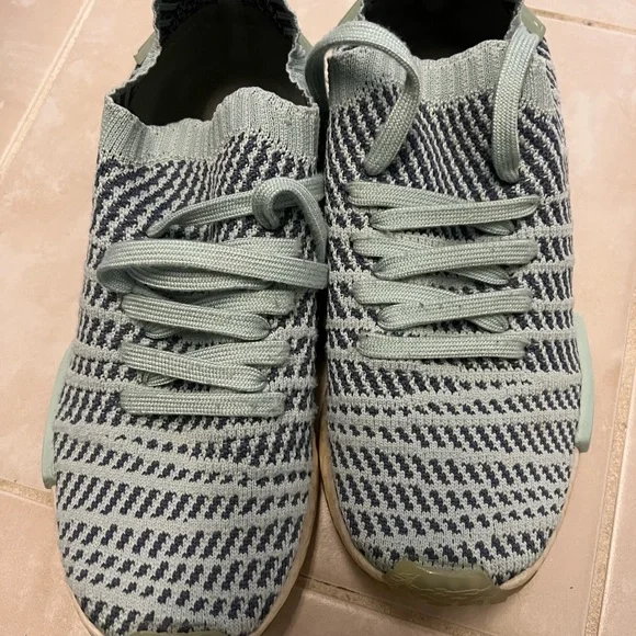adidas gazelle silver green womens ADIDAS Women's NMD R1 (Vapour Green/Ice Mint)(BD8011) – Trilogy Merch PH main image 0